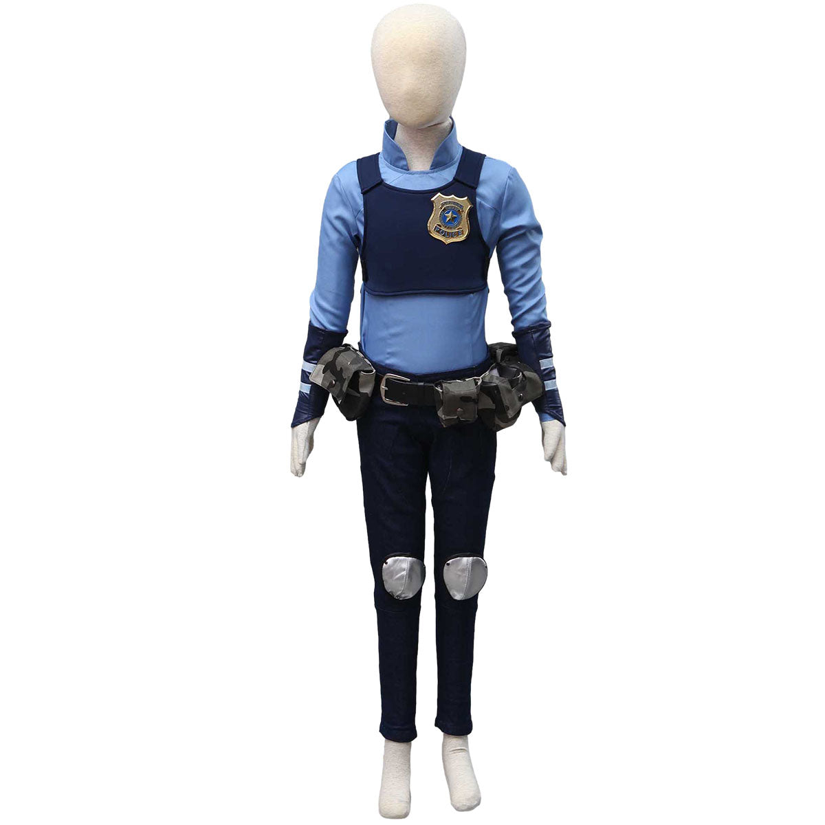 Zootopia Costume The Rabbit Hopps Judy Cosplay full outfit Kit Women and Kids