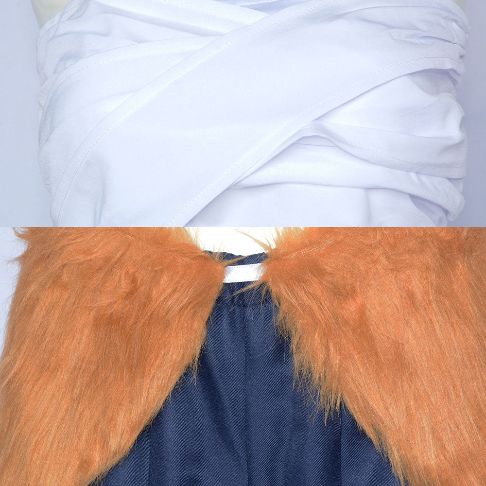 Demon Slayer Costume Hashibira Inosuke Female Cosplay full Outfit Costume Kit