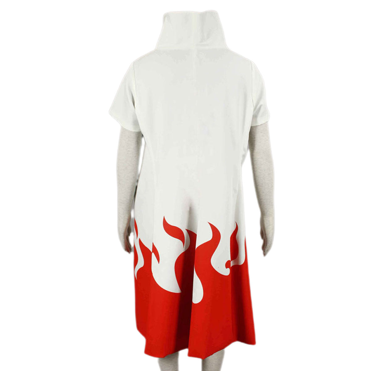 Naruto Shippuden 4th Hokage Namikaze Minato Cosplay Costume Cloak for Men and Kids