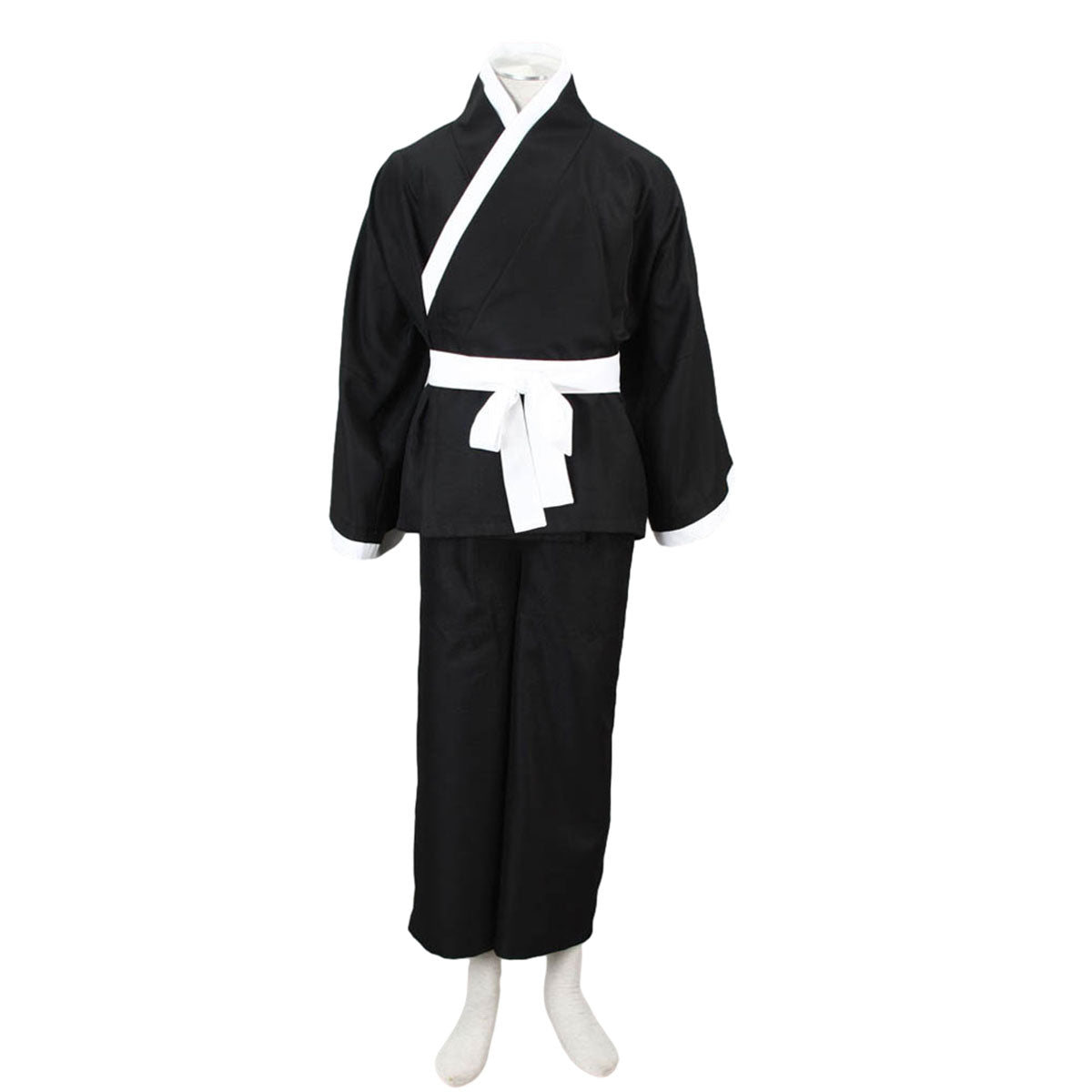 Anime Bleach 11th Division Captain Zaraki Kenpachi Cosplay Costume Full Outfit Kit