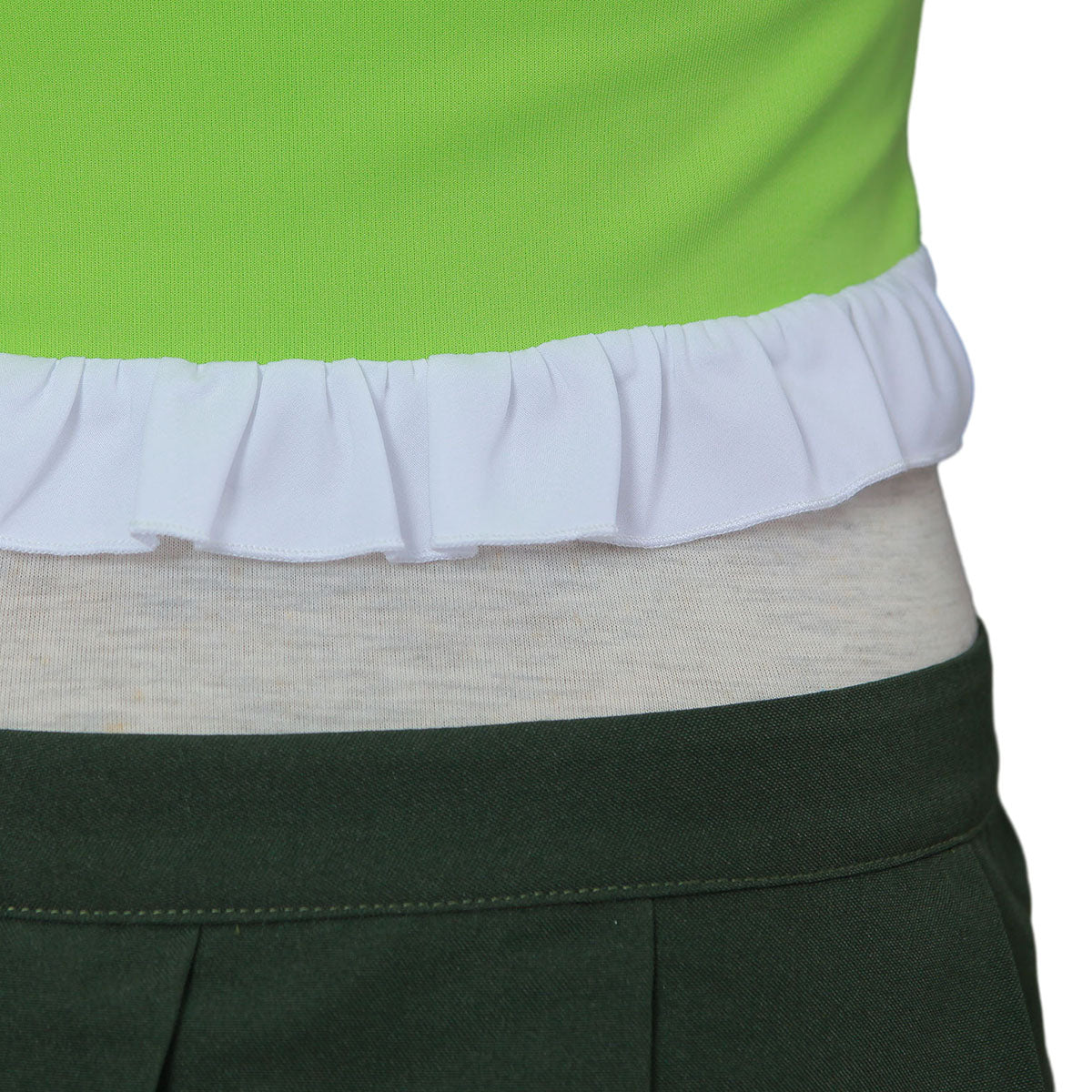 Fairy Tail Costume Lucy Heartfilia Cosplay Green Outfit Kit with Eridanus