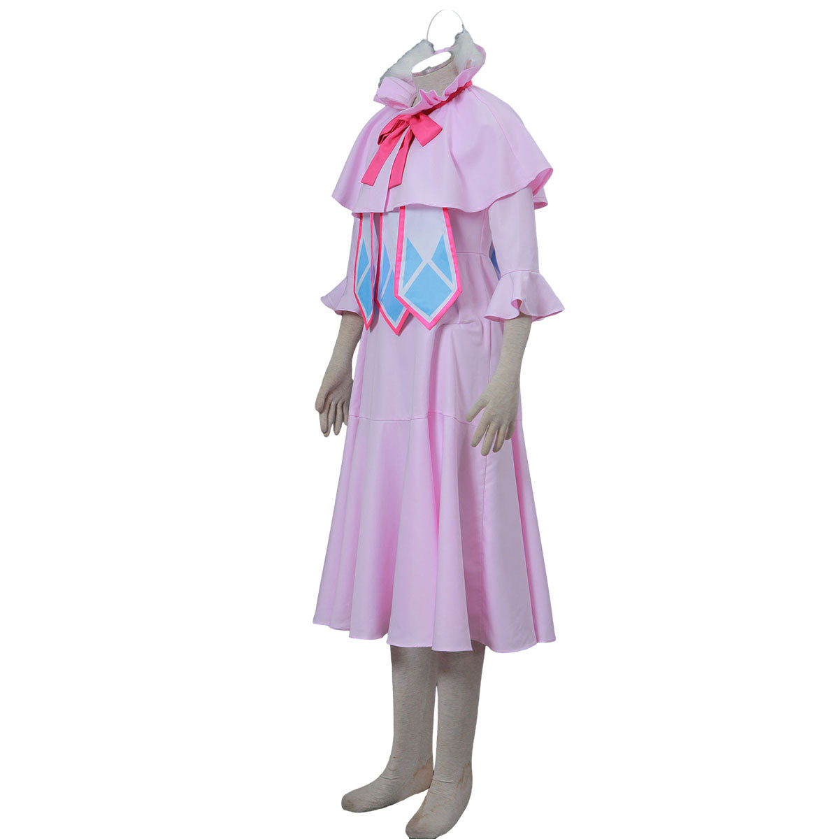 Fairy Tail Costume Mavis Vermillion The First Guild Master Cosplay Pink Dress Kit