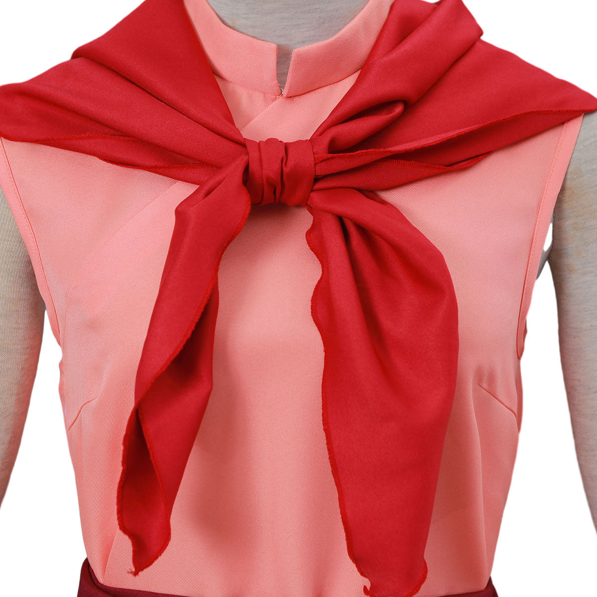 Dragon Ball Costume Chichi Married Pink Cosplay Outfit Kit