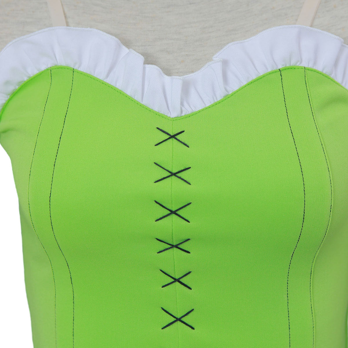 Fairy Tail Costume Lucy Heartfilia Cosplay Green Outfit Kit with Eridanus