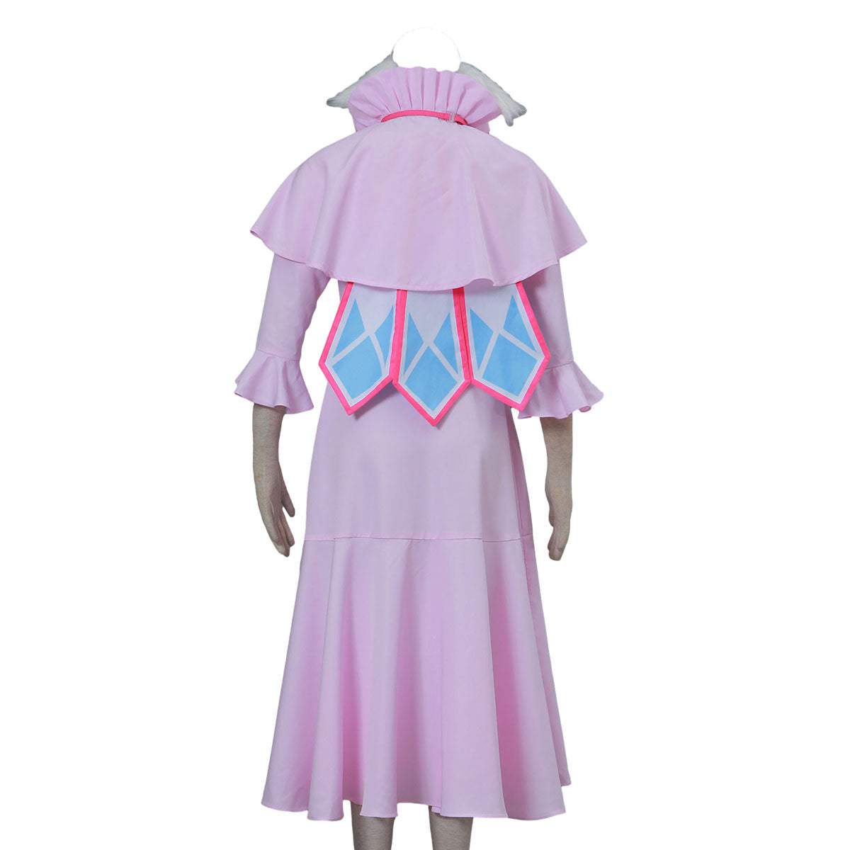 Fairy Tail Costume Mavis Vermillion The First Guild Master Cosplay Pink Dress Kit