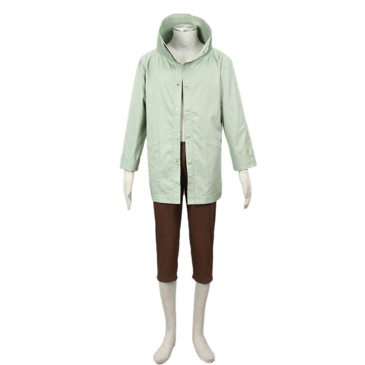 Anime Naruto Juvenile Aburame Shino Cosplay Costume Outfit Kit