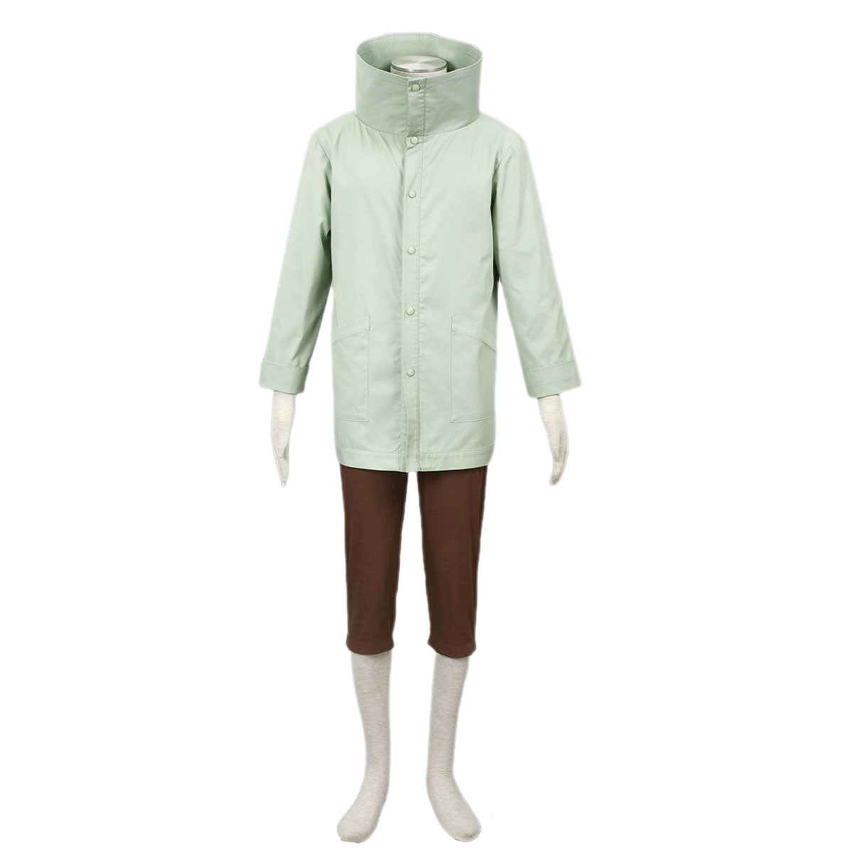 Anime Naruto Juvenile Aburame Shino Cosplay Costume Outfit Kit