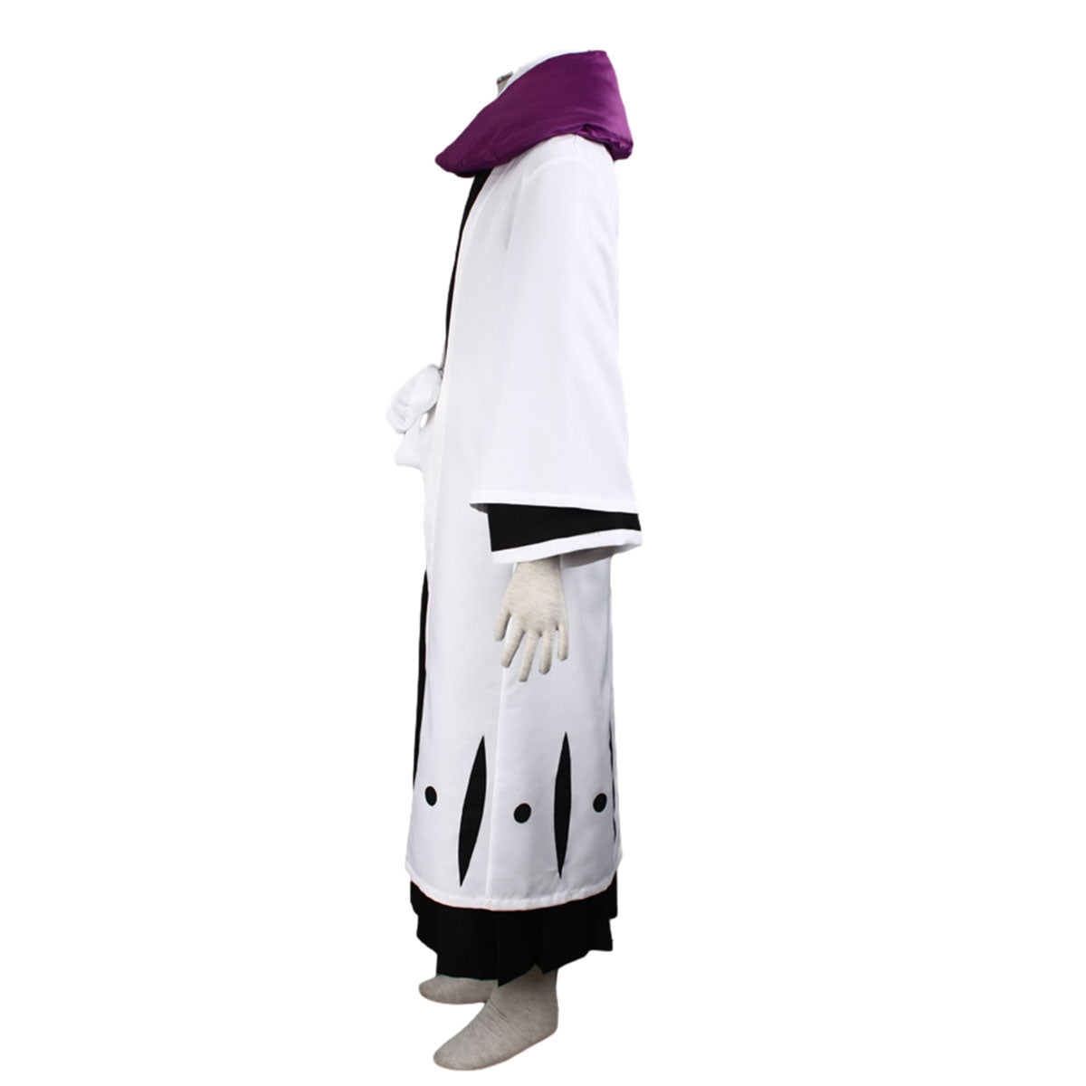 Anime Bleach Kurotsuchi Mayuri Costume Kimono Outfit Kit 12th Division Captain Cosplay