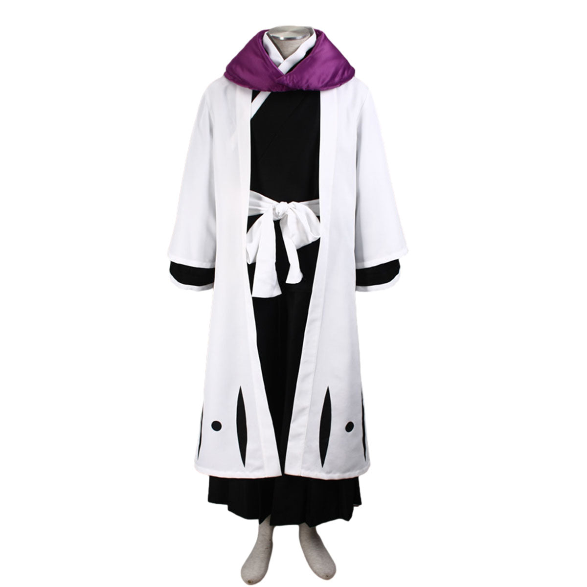Anime Bleach Kurotsuchi Mayuri Costume Kimono Outfit Kit 12th Division Captain Cosplay