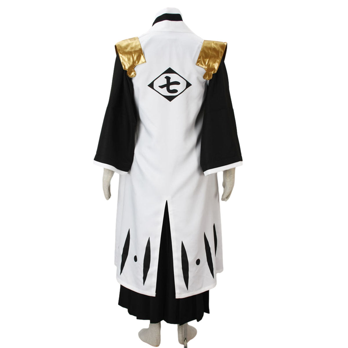 Anime Bleach Komamura Sajin 7th Division Captain Costume Kimono Outfit Kit