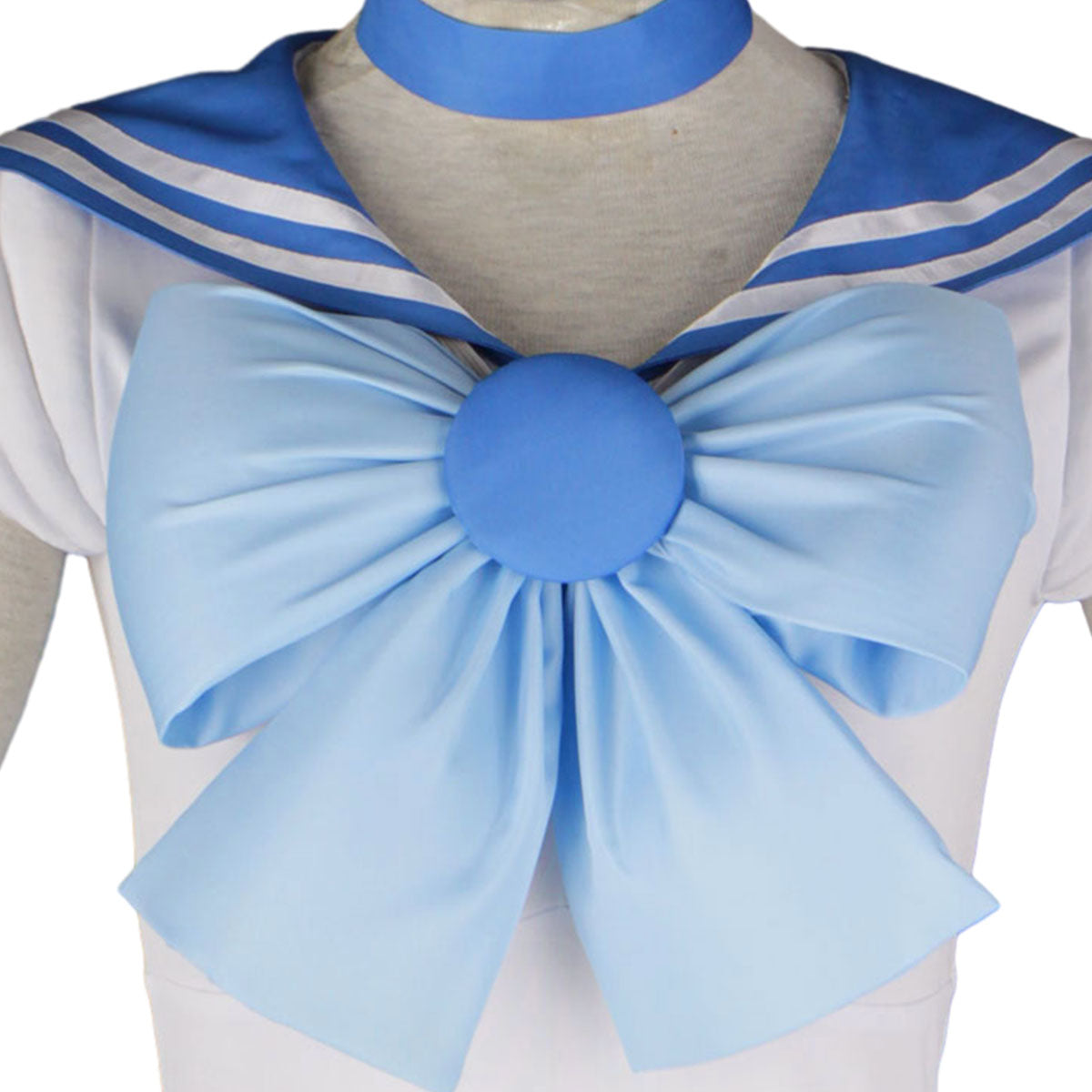 Sailor Moon Sailor Mercury Mizuno Ami Cosplay Costume Kit with Accessories