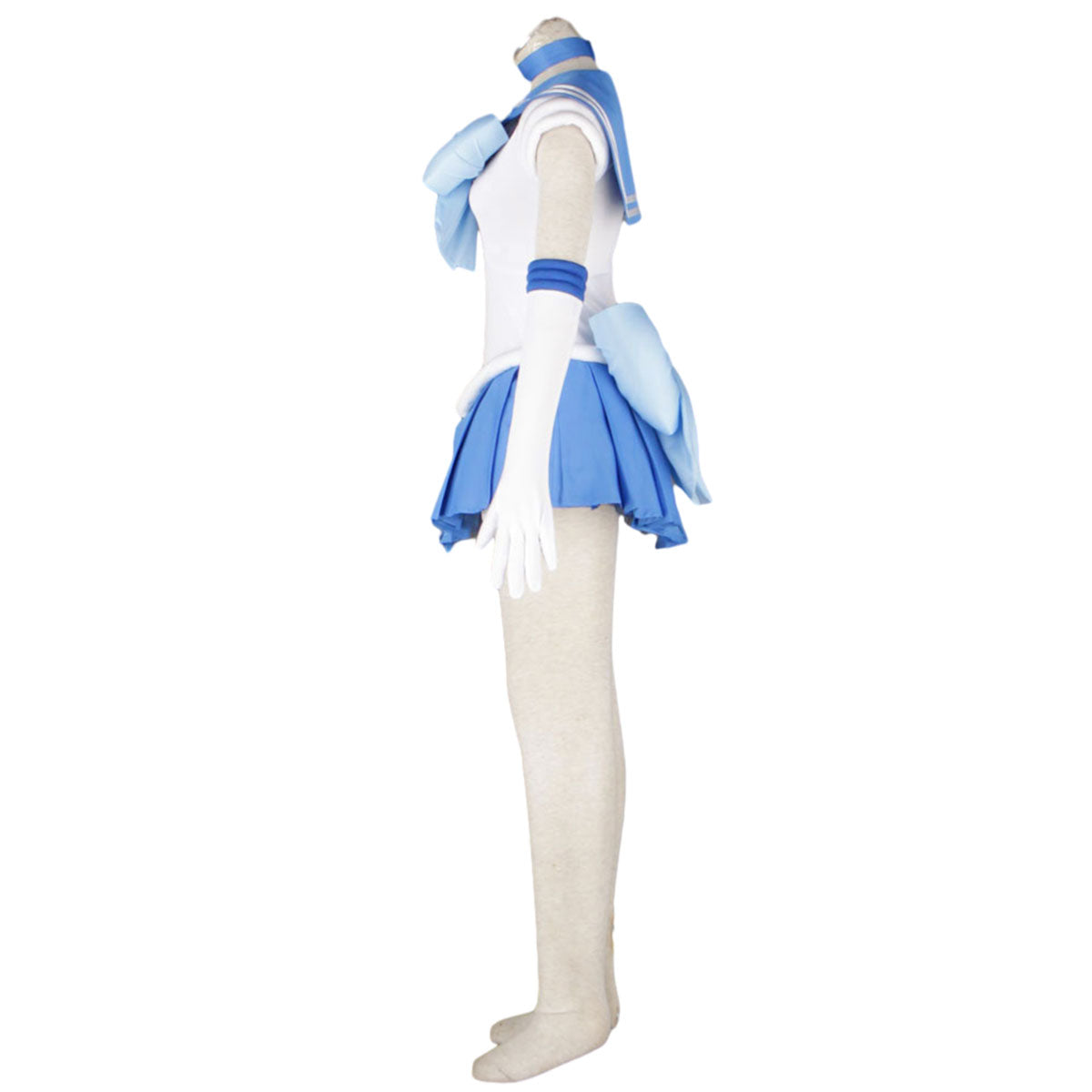 Sailor Moon Sailor Mercury Mizuno Ami Cosplay Costume Kit with Accessories