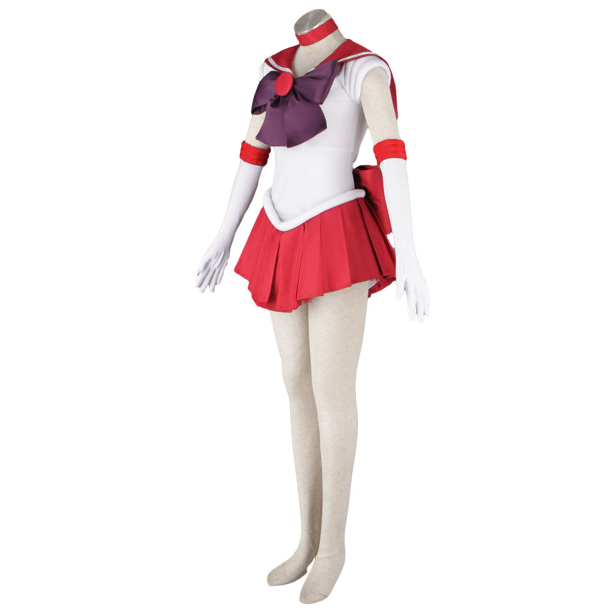 Sailor Moon Sailor Mars Heino Rei Cosplay Costume Kit with Accessories