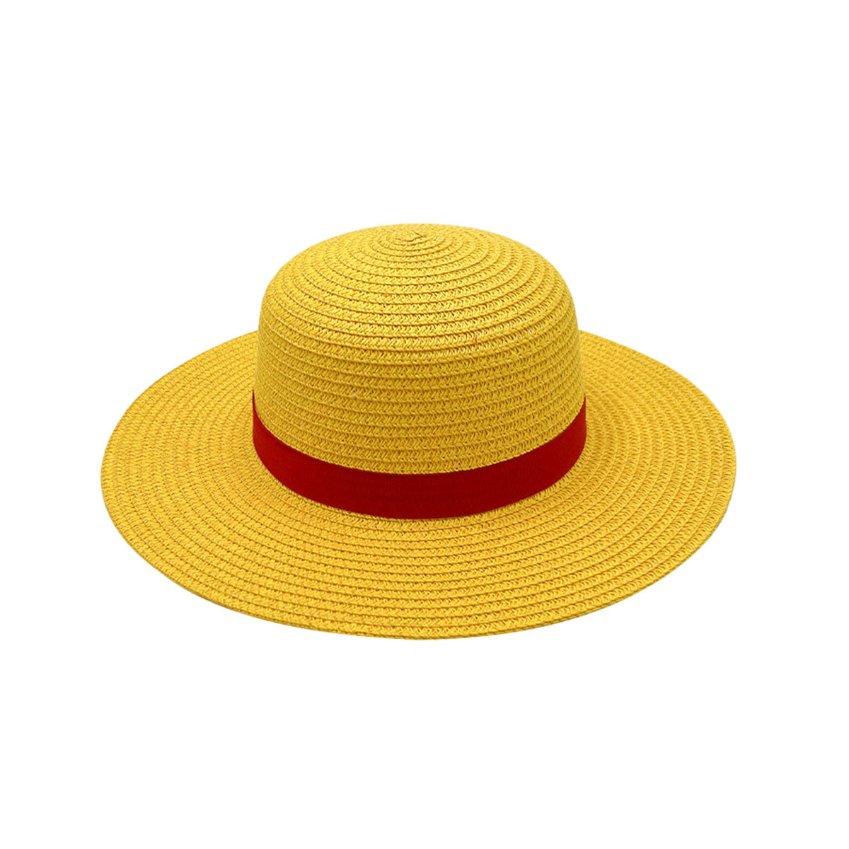 Anime One Piece Luffy Sleeveless Cosplay Costume Kit with Hat