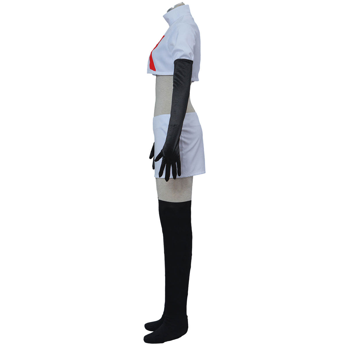 Anime Pokemon Team Rocket Jessie James Cosplay Costume Kit with Accessories