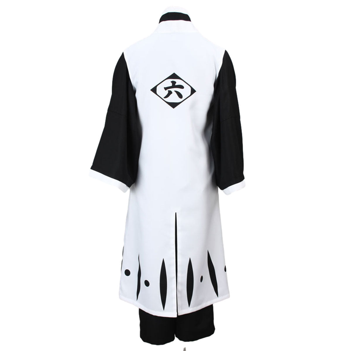 Anime Bleach 6th Division Captain Kuchiki Byakuya Cosplay Costume full Outfit Kit