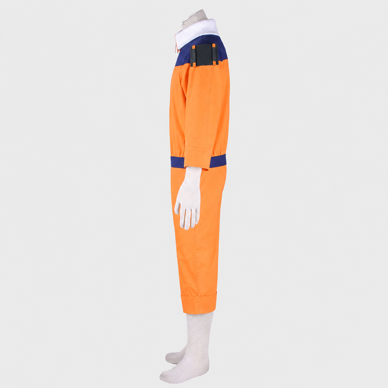 Anime Blonde Fox Spirit Ninja Childhood Cosplay Costume for Adults and Kids