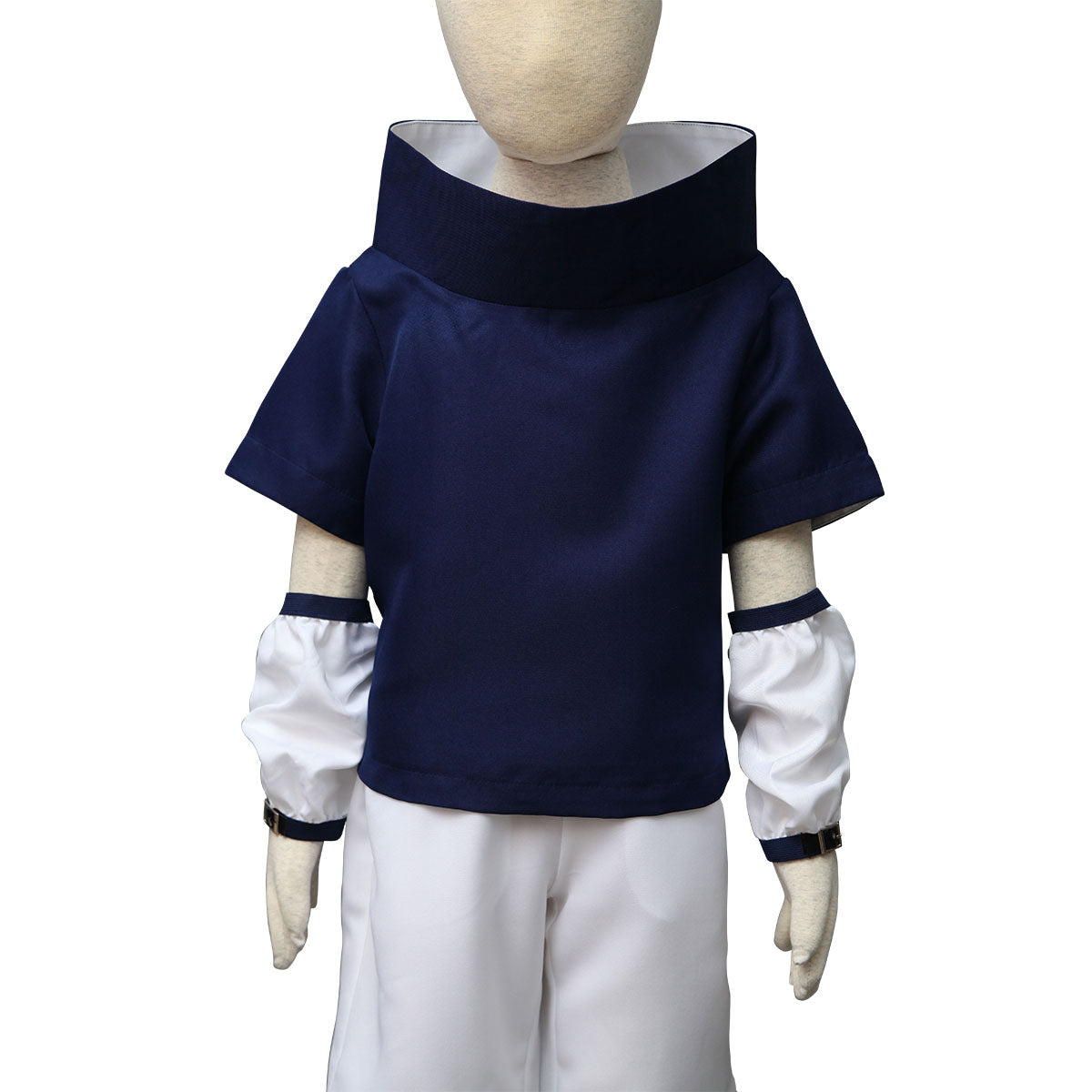 Anime Naruto Shippuden Cosplay Uchiha Sasuke Boys Costume for Men and Kids