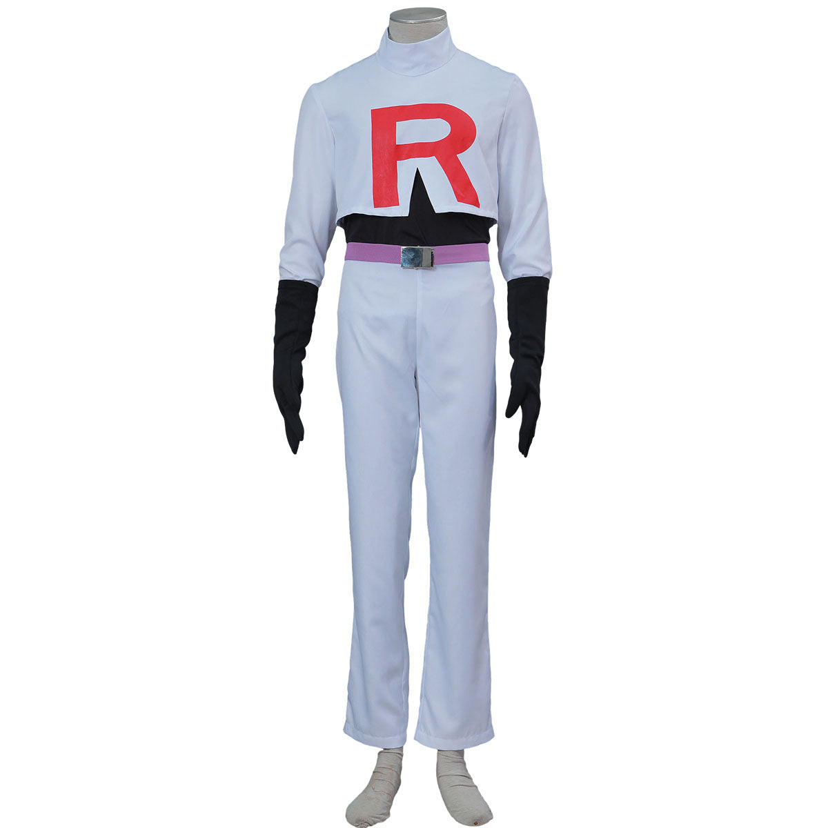 Anime Pokemon Team Rocket Jessie James Cosplay Costume Kit with Accessories