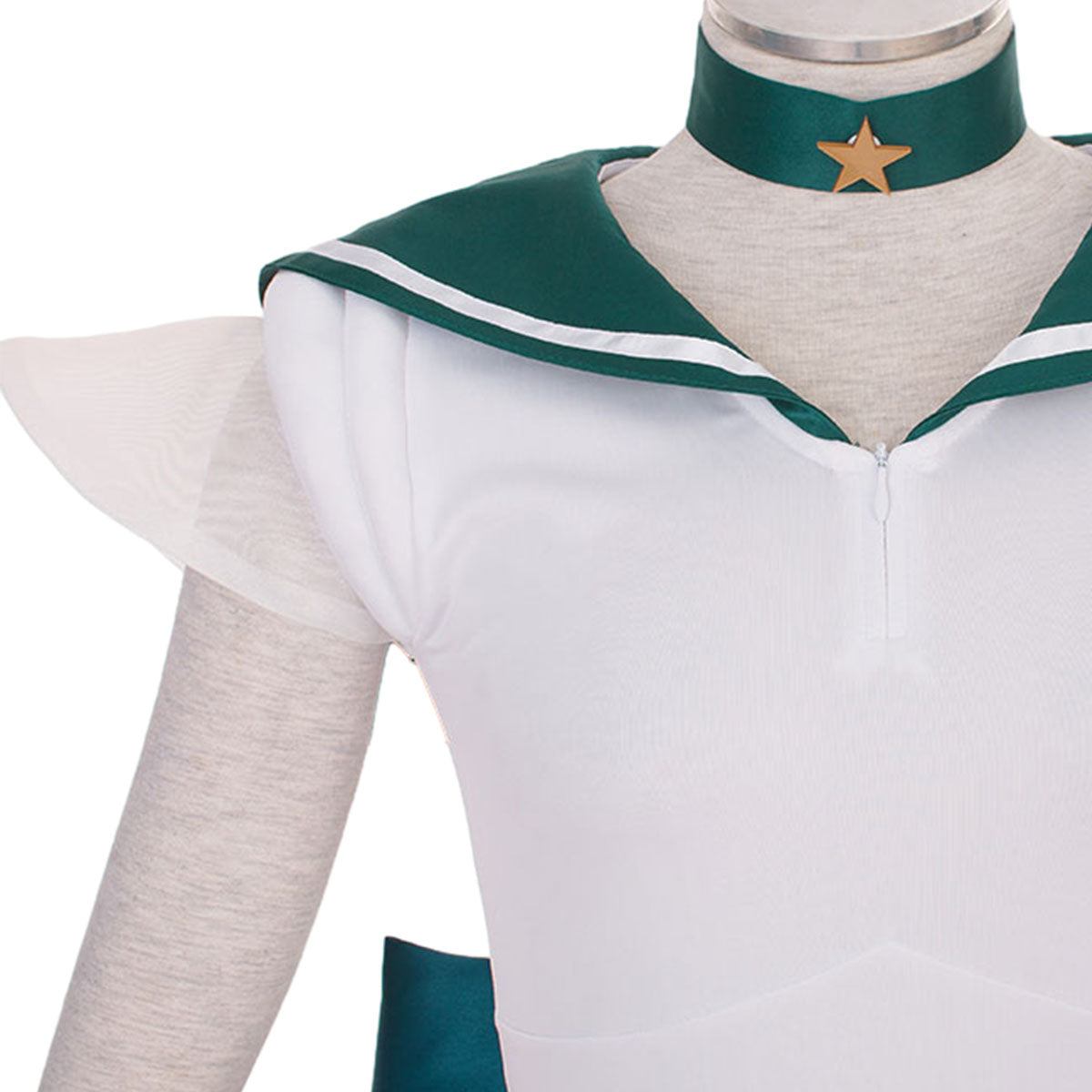 Sailor Moon Super S Sailor Neptune Kaiou Michiru Cosplay Costume Kit with Accessories