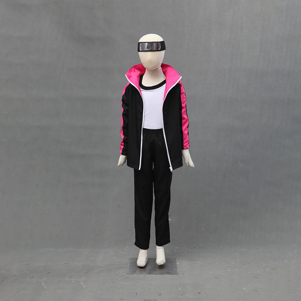 Anime Naruto Boruto Costume Boruto Cosplay Uniform Kit for Men and Kids
