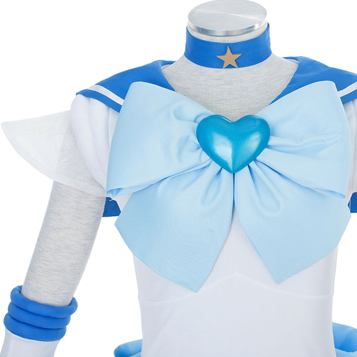 Sailor Moon Super S Sailor Mercury Mizuno Ami Cosplay Costume Kit with Accessories