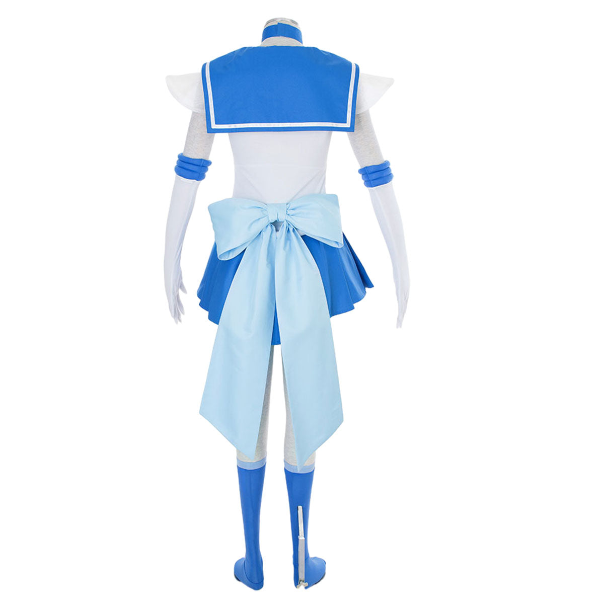 Sailor Moon Super S Sailor Mercury Mizuno Ami Cosplay Costume Kit with Accessories