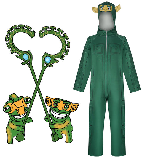 Movie Ne Zha 2 Costume Jiejie Shou Cosplay Jumpsuit