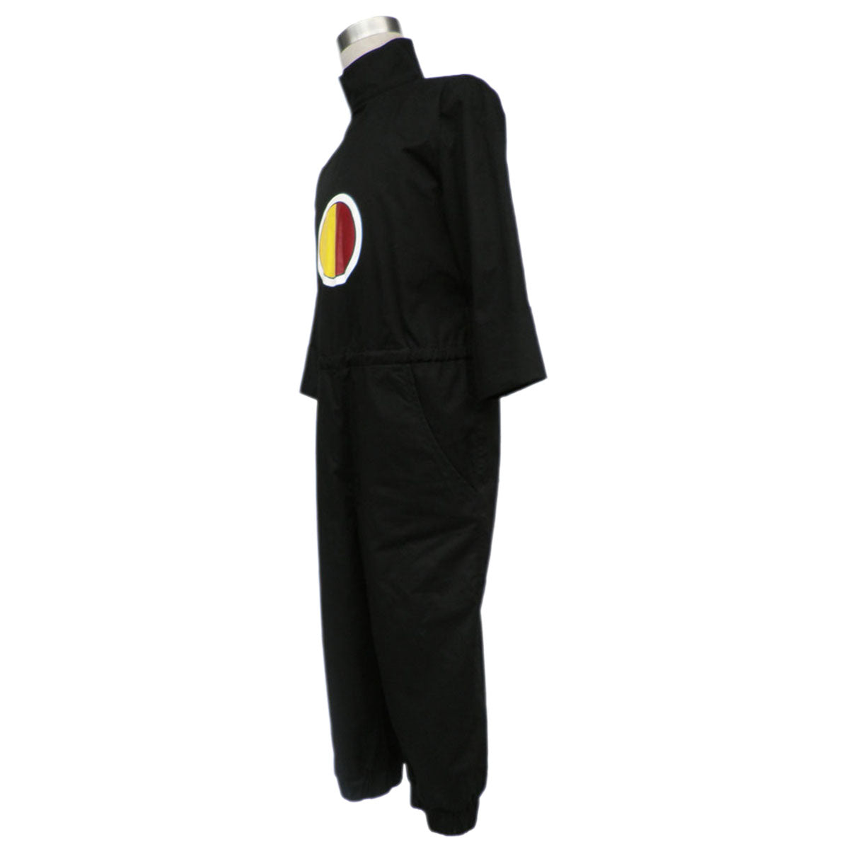 Anime Naruto Costume Kankuro Cosplay Black Outfit Kit with Hat for Men and Kids
