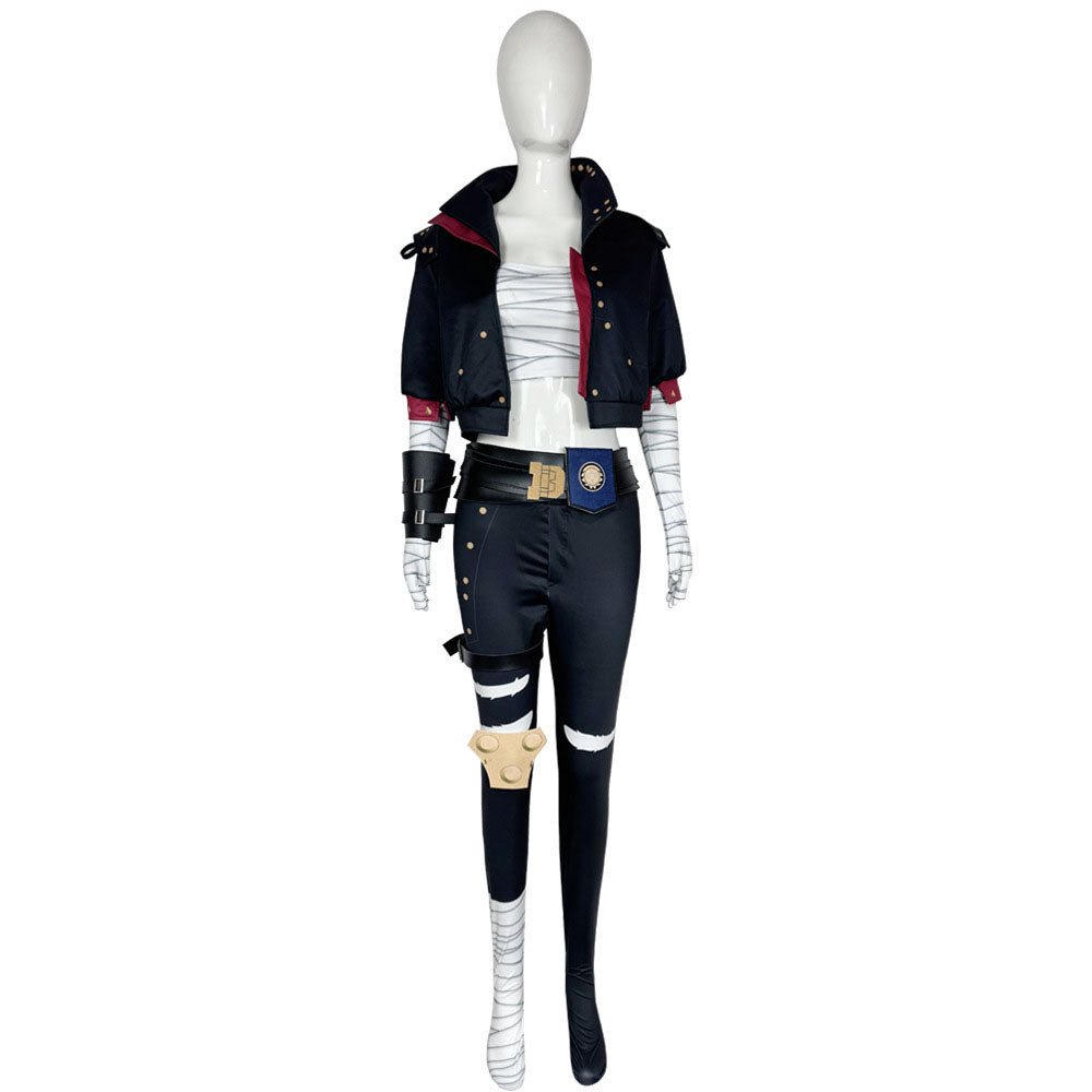Movie League of Legends(LoL) Costume Vi Cosplay full Outfit Costume Kit