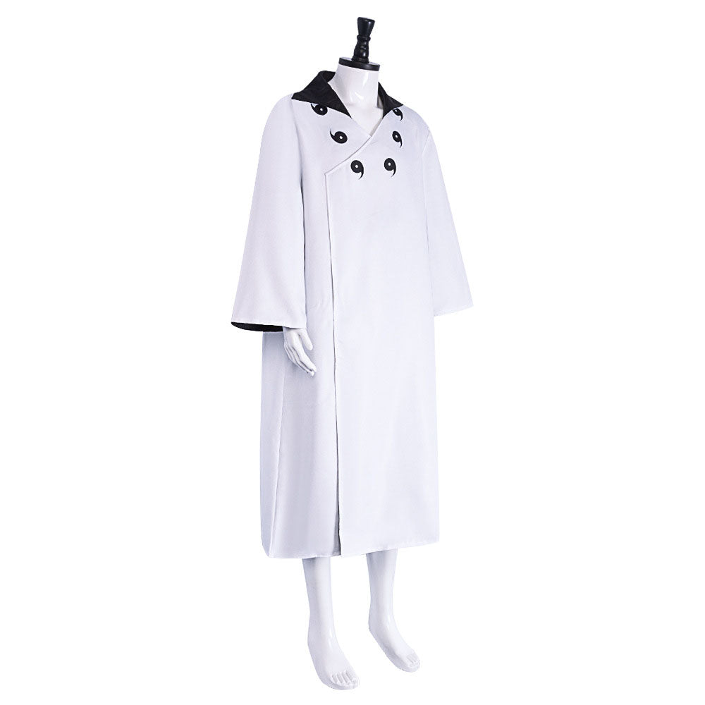 Naruto Costume Rikudo Sennin Ootutuki Hagoromo Cosplay Long Coat