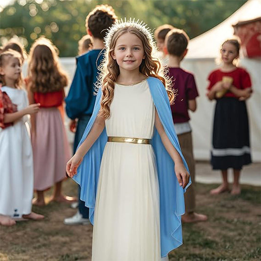 The Blessed Virgin Cosplay Costume for Girls