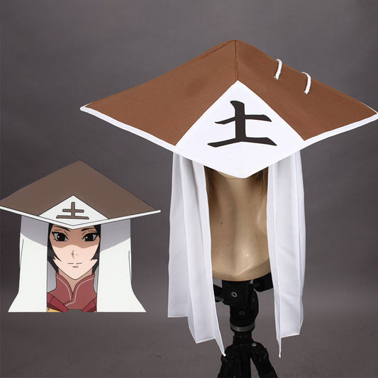 Anime Naruto Kurotsuchi Onoki Tsuchikage Cosplay Hat