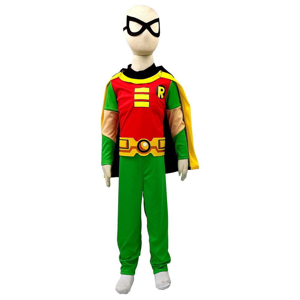 Teen Titans Costume Tim Drake Robin Cosplay full Outfit Costume Kit