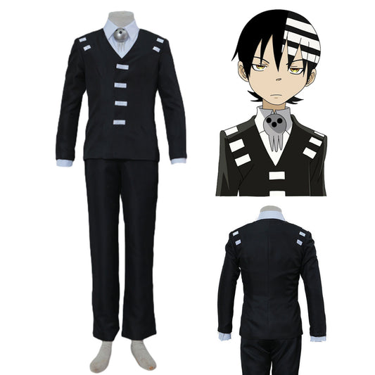 Soul Eater Costume Death The Kid Cosplay full Suits Kit