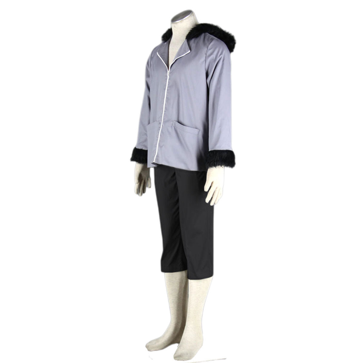 Anime Naruto Shippuden Cosplay Kiba Juvenile Boy Costume Kit