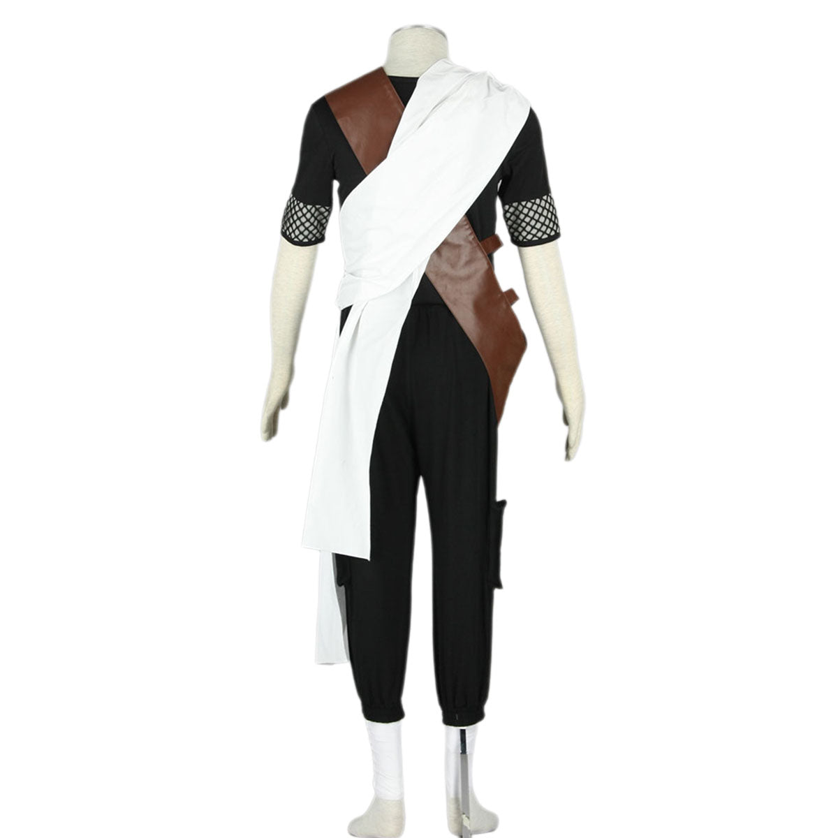 Anime Naruto Gaara Short Sleeves Cosplay Costume full Outfit Kit