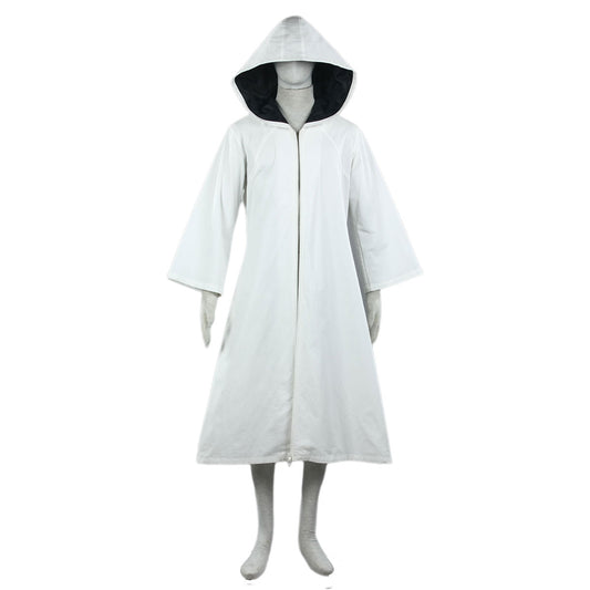 Anime Shadow Ops White Cloak Cosplay Costume for Adults and Kids