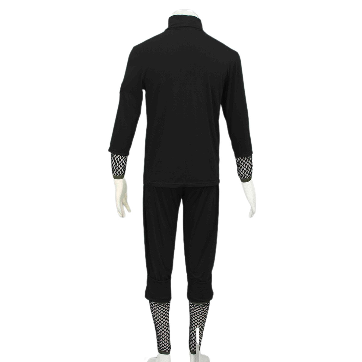Anime Naruto Costume Shikamaru Nara Cosplay Outfit Kit with Ninja Arm Band For Men and Kids