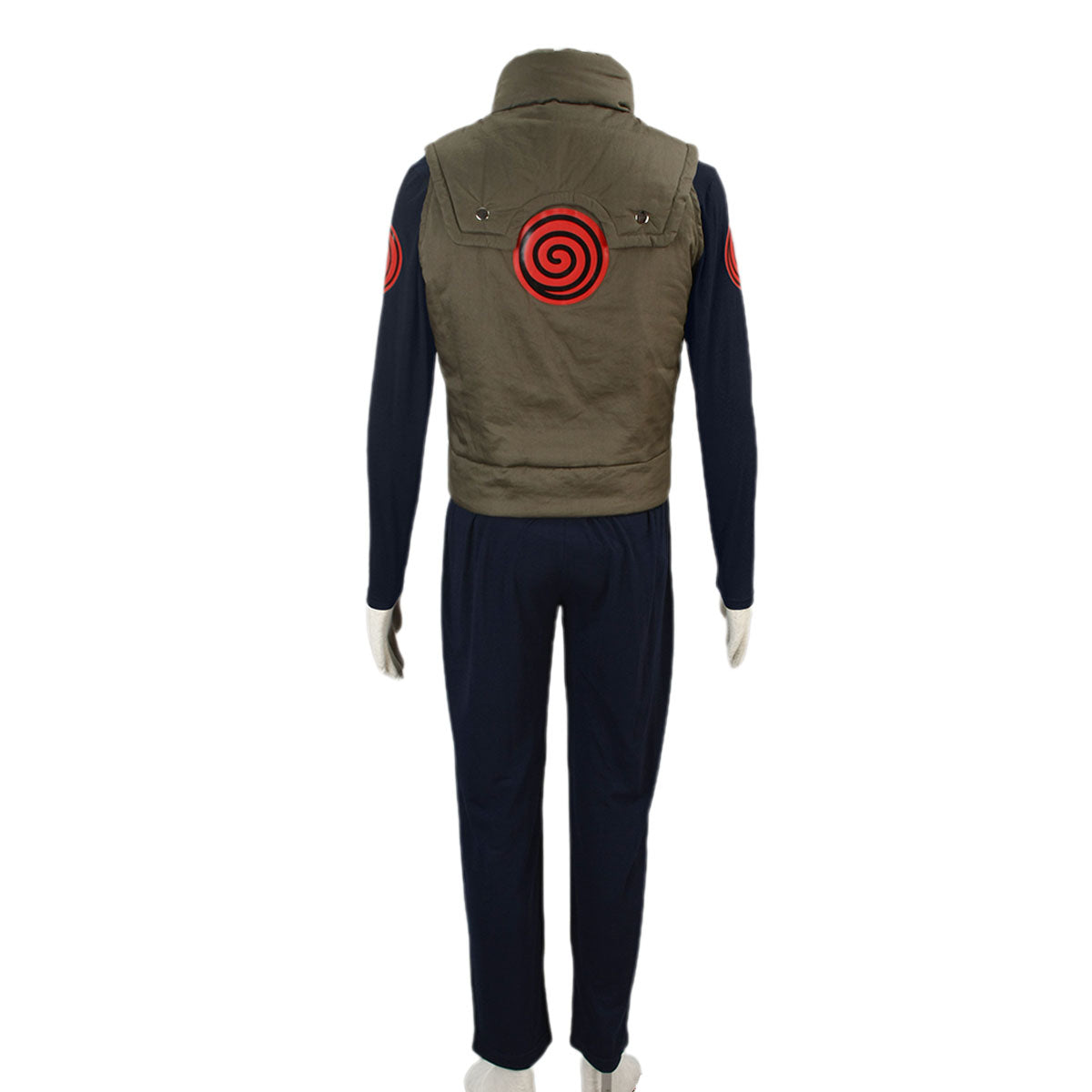 Anime Naruto Costume Minato Fourth Hokage Cosplay Full Outfit Costume for Men and Kids