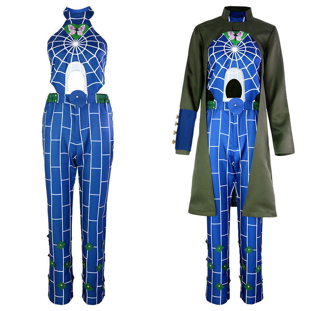 JoJo's Bizarre Adventure Costume Jolyne Cujoh Cosplay Dress Outfit Kit
