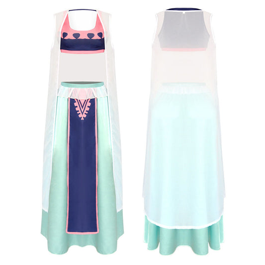 Anime Royal Desert Dancer Princess Cosplay Full Outfit Costume Kit