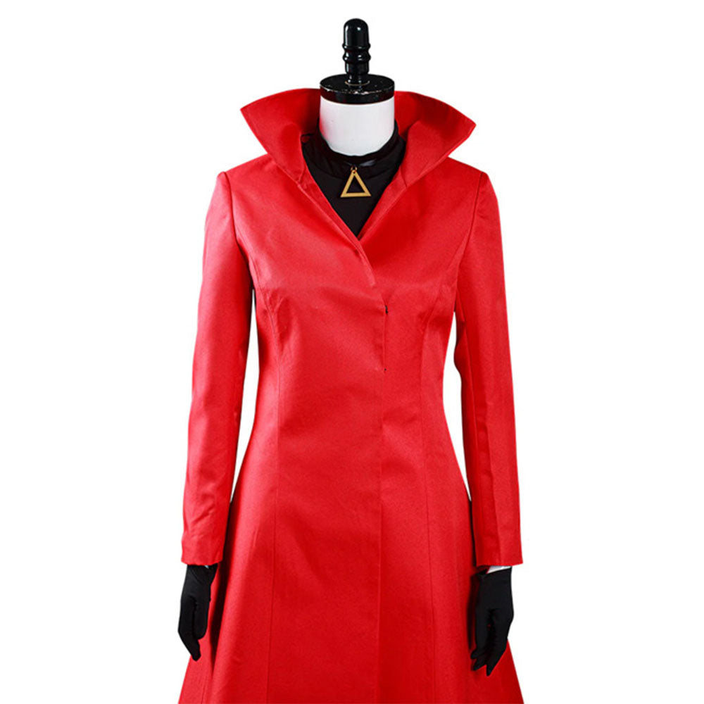 Carmen Cosplay Red Coat full outfit Costume Kit