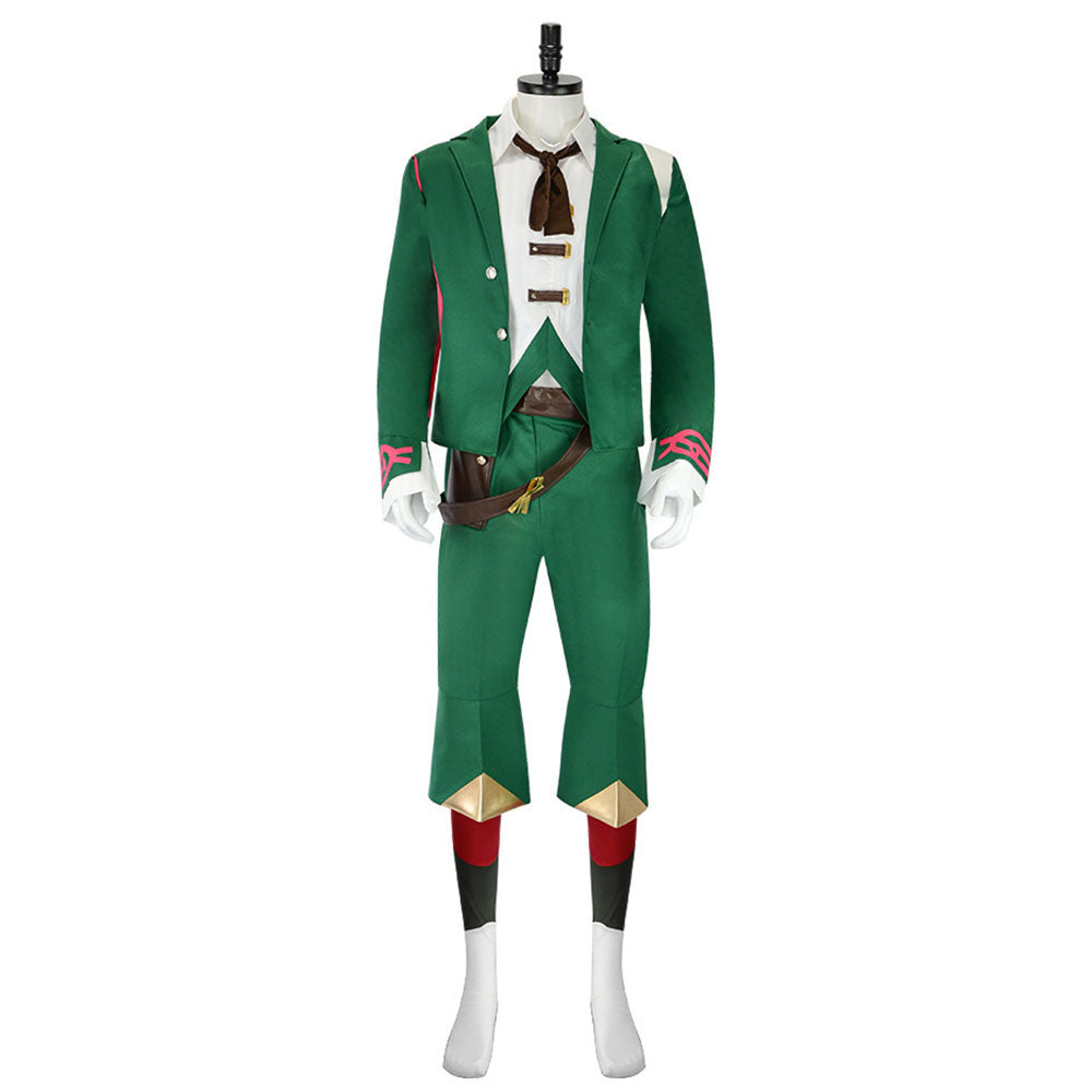 Movie League of Legends(LoL) Costume Ekko Cosplay full Outfit Costume Kit