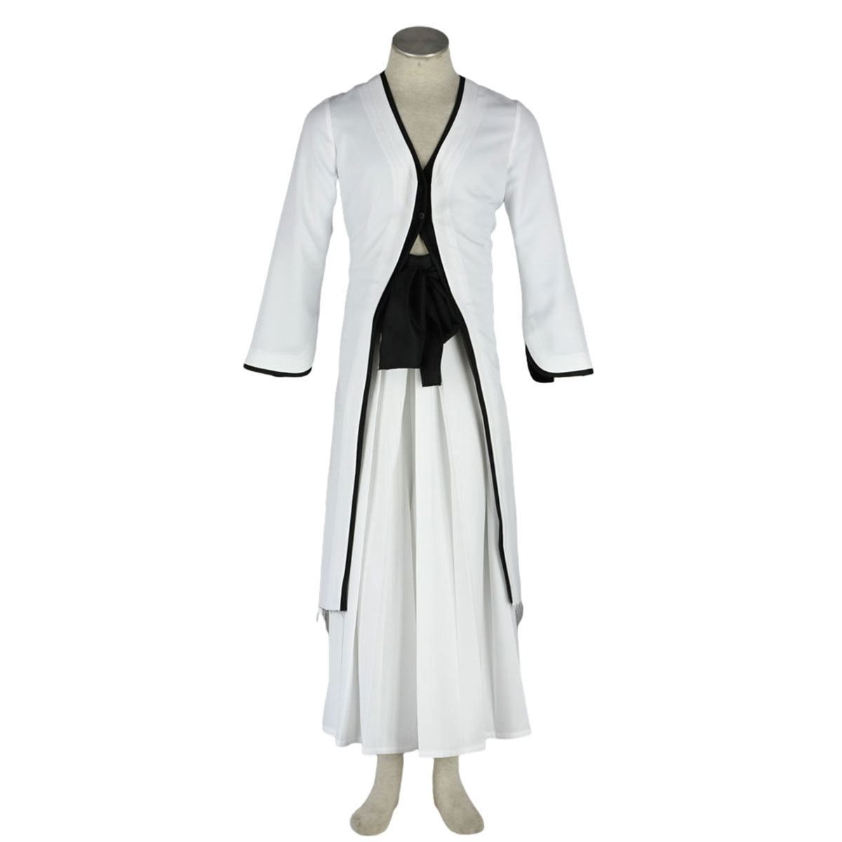 Anime Bleach Ichigo Kurosaki Cosplay Costume White full Outfit Kit