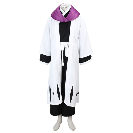 Anime Costume 12th Division Captain Kurotsuchi Mayuri Cosplay Full Outfit Kit