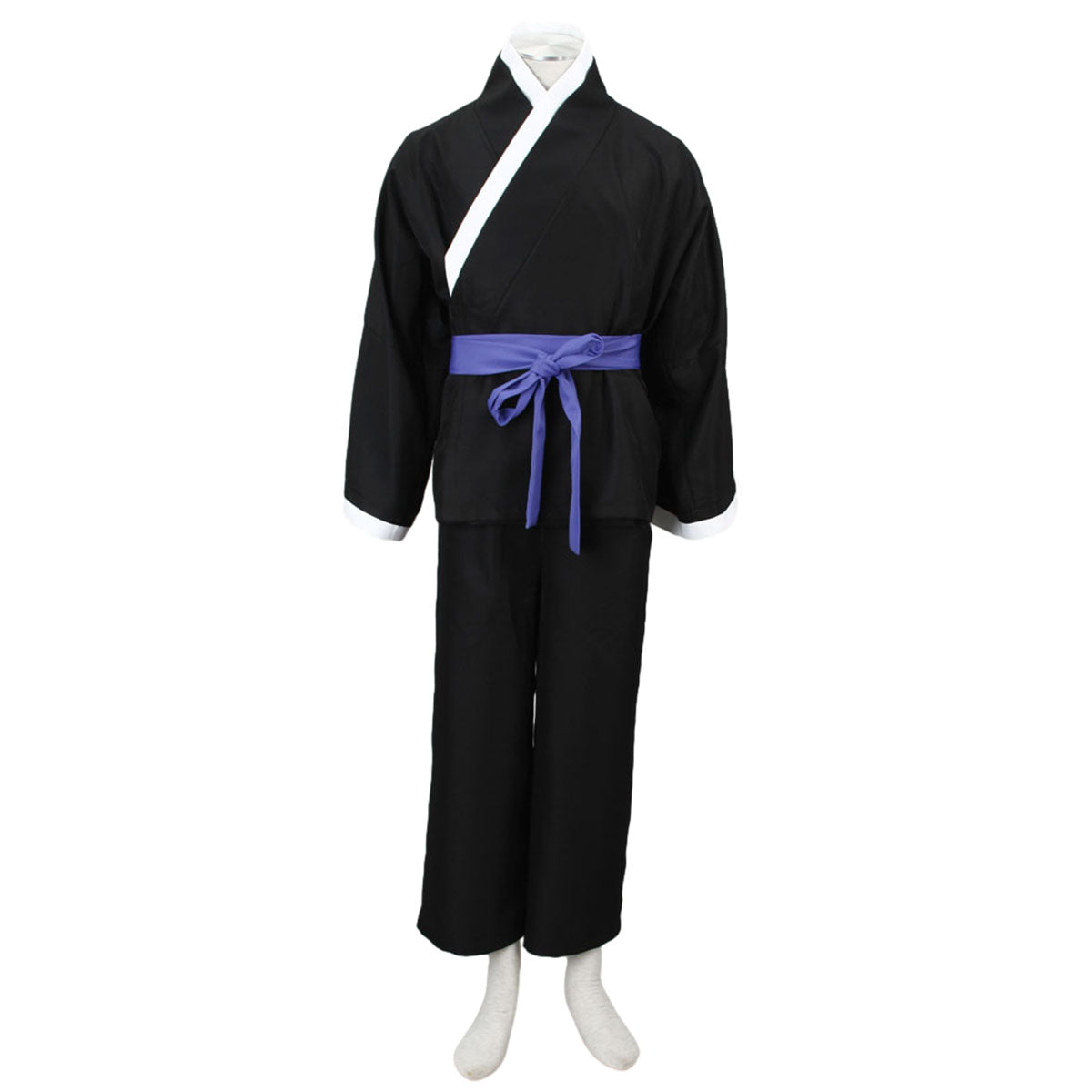 Anime Bleach 9th Division Captain Tosen Kaname Cosplay Costume Full Outfit Kit