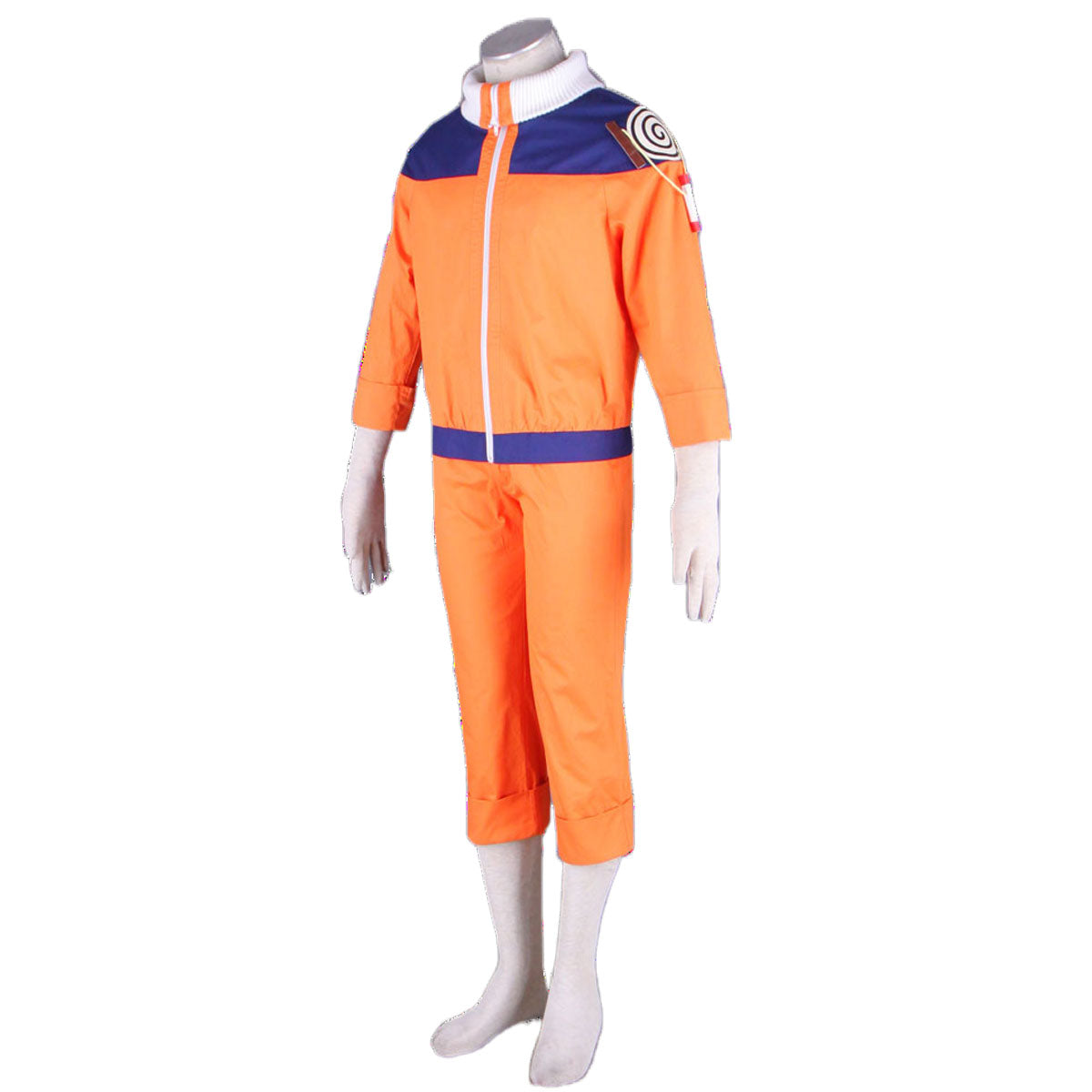 4 PCS Naruto Costume Naruto Cosplay Outfits with Wig for Adults and Kids