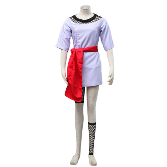 Anime Desert Wind-Style Fan Ninja Cosplay Costume Outfit Kit for Women and Kids