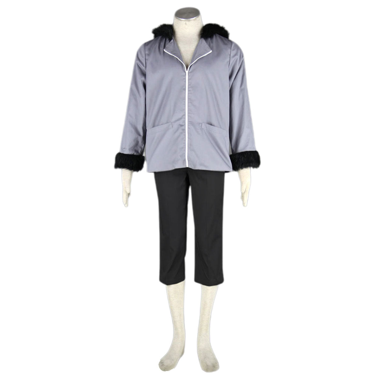 Anime Naruto Shippuden Cosplay Kiba Juvenile Boy Costume Kit